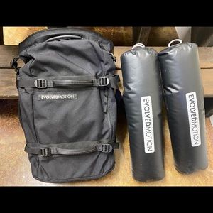 Evolved Motion EmPack OG black workout backpack